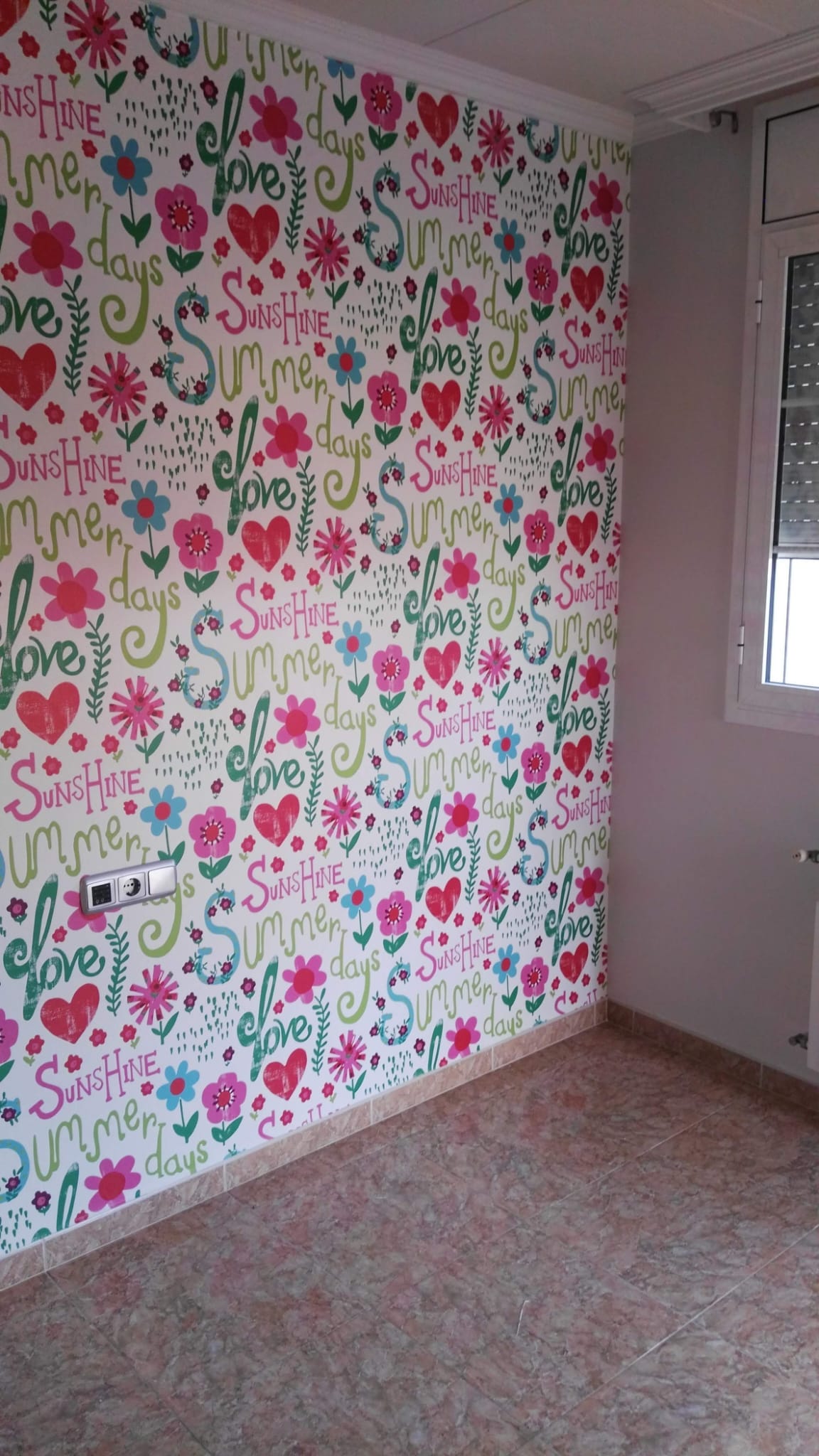 pared estampada