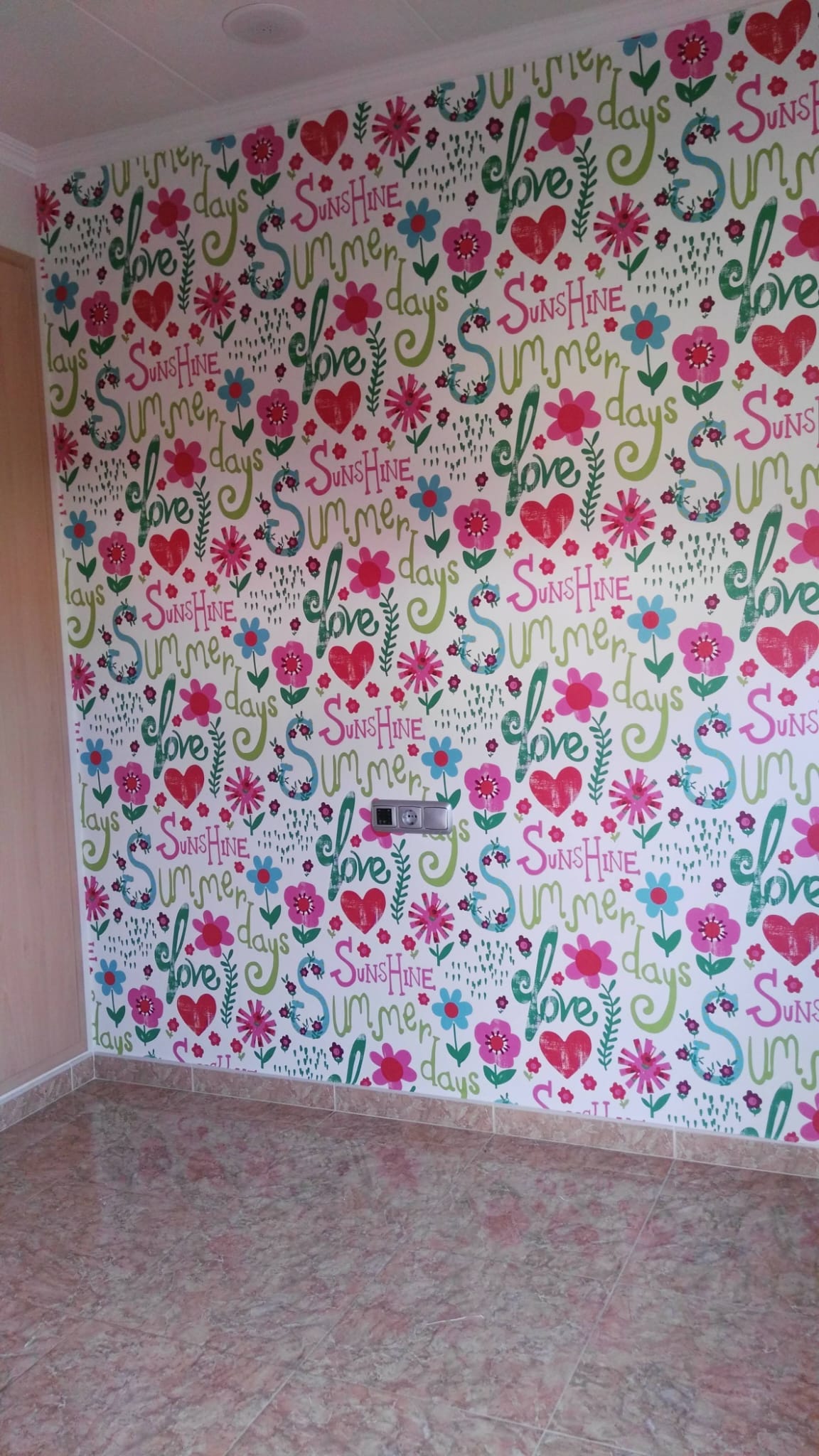 pared estampada